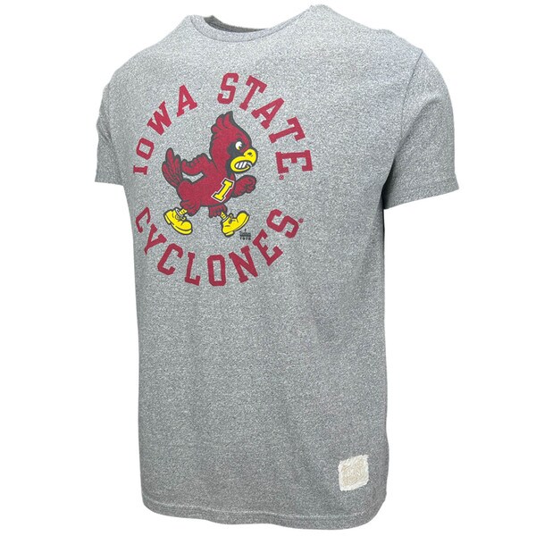 Retro Brand Iowa State Walking Cy Gray T-Shirt